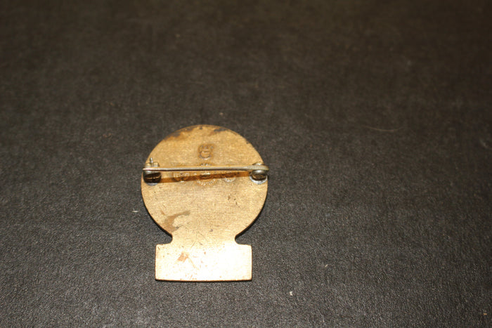 1955 Indianapolis 500 Bronze Pit Badge #5523 - Vintage Indy Sports