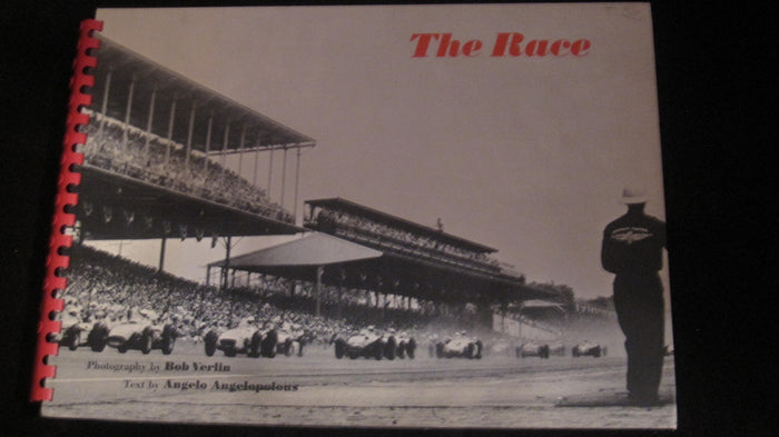 1958 The Race Oversized HB Book Indianapolis 500 - Vintage Indy Sports