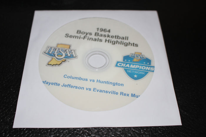 1964 Indiana High School Basketball Semi-Finals Highlights DVD - Vintage Indy Sports