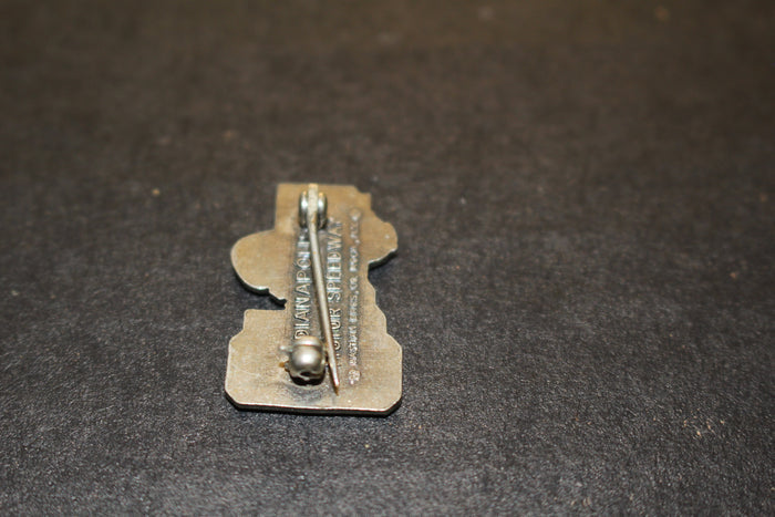 1964 Indy 500 Silver Pit Badge #53 - Vintage Indy Sports