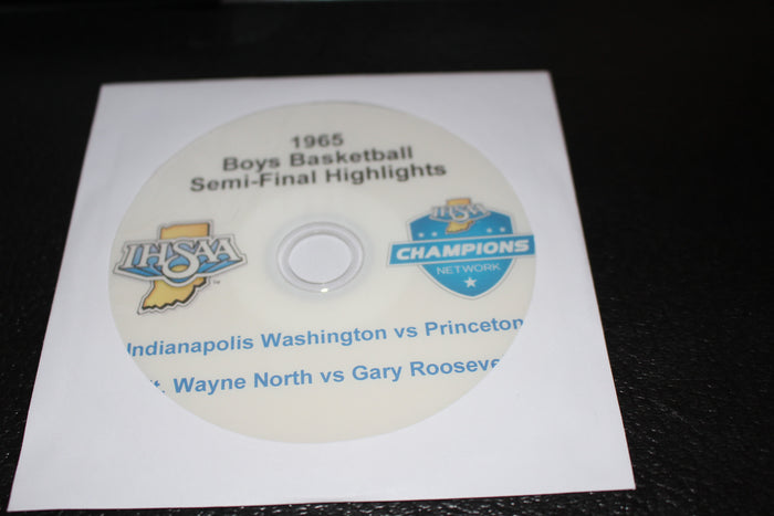 1965 Indiana High School Basketball Semi-Final Highlights DVD - Vintage Indy Sports