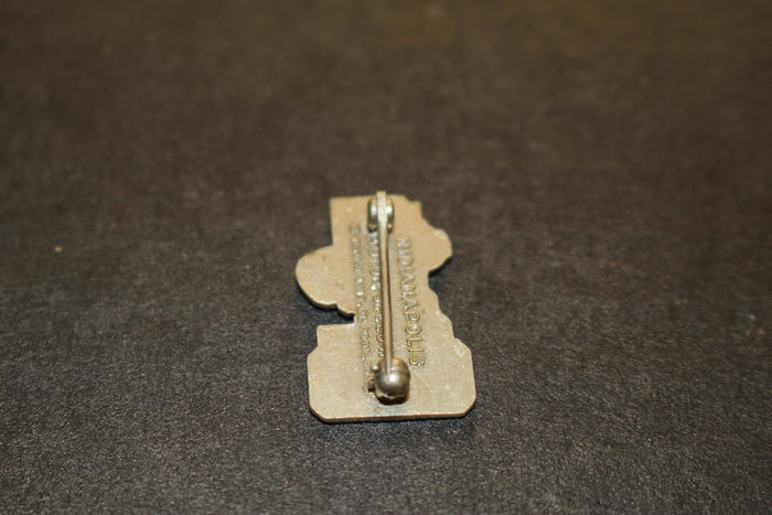 1968 Indy 500 Silver Pit Badge #53 - Vintage Indy Sports