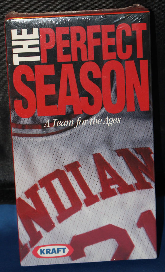 1976 Indiana University The Perfect Season VHS Video, Sealed - Vintage Indy Sports