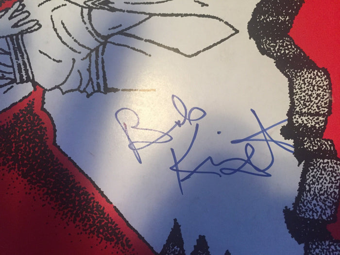 1980 NABC East West College Basketball Program Autographed by Bob Knight - Vintage Indy Sports