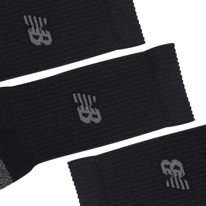 Active Crew Socks 6 Pack - Black