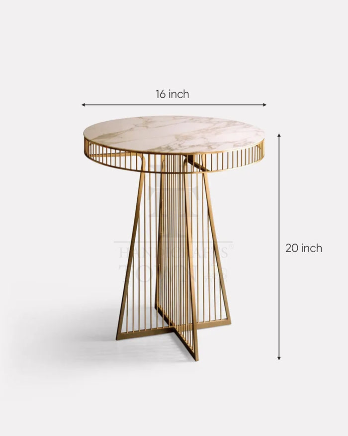 Aurum Twist Side Table
