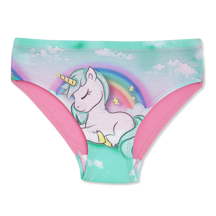 BABY 151| Girls’ Digital Print Unicorn Panty – Premium PC Lycra, Soft & Stretchable Underwear