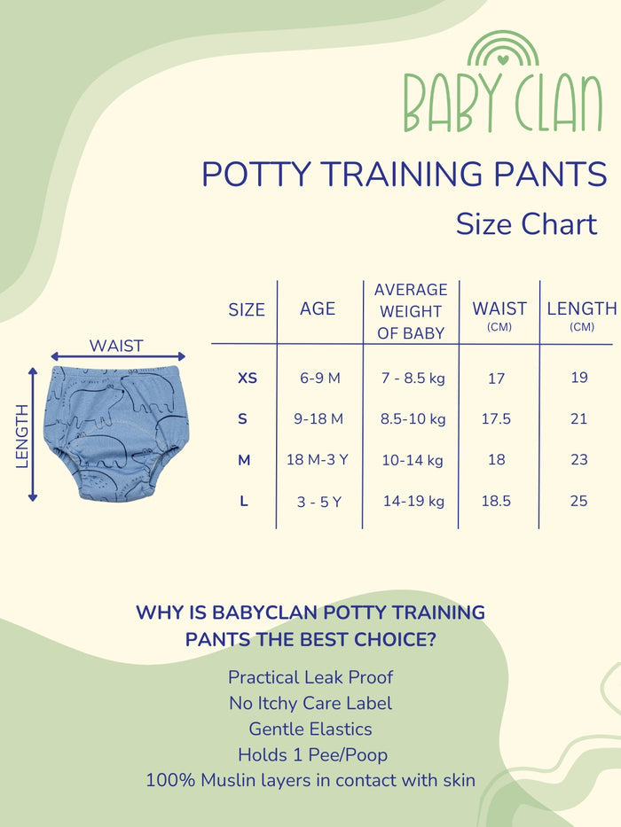 Babyclan Potty Training Pants - Roar