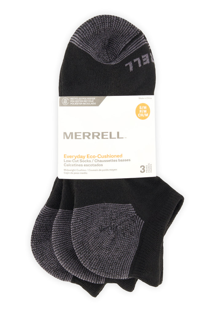 Eco-Cushioned Low Cut 3 Pack
