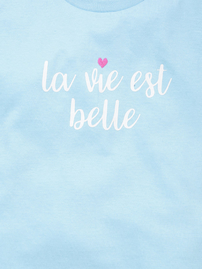 Girls Printed Cotton T-Shirt