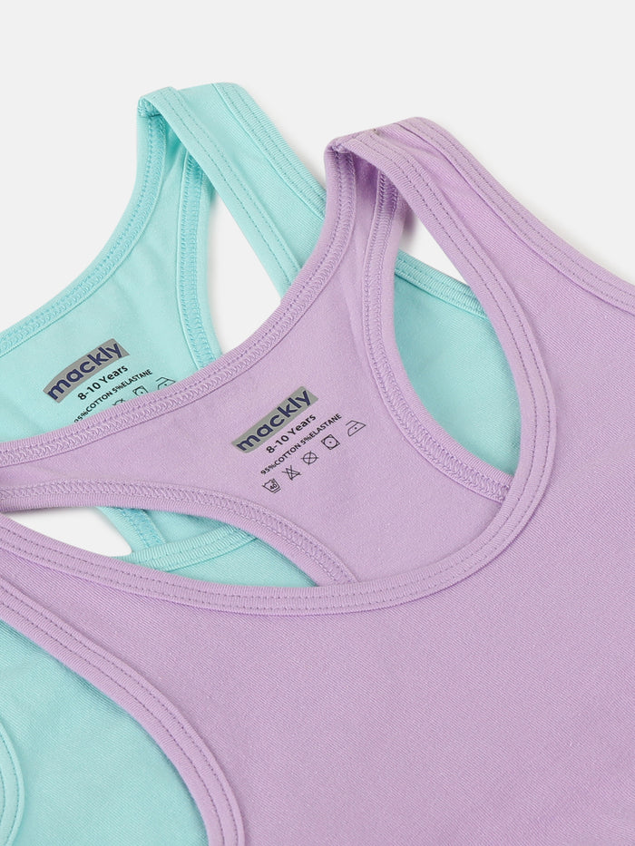 Girls Racerback Trainer Bra, Pack of 2 | Non-Padded