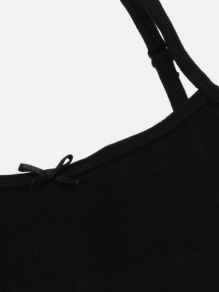 Mackly black trainer bra