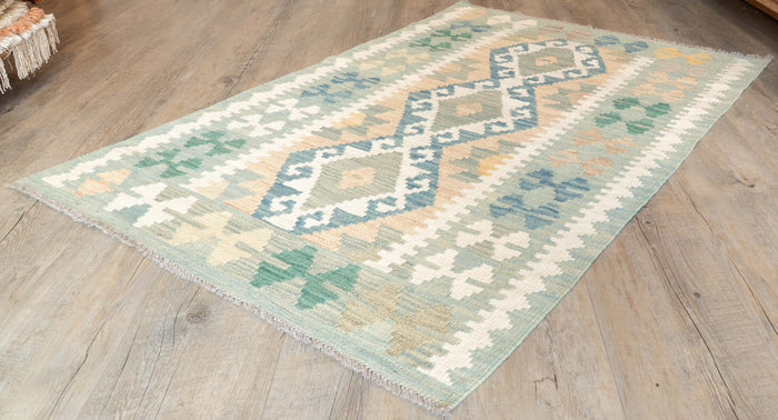 Handmade Afghan Kilim - 310199