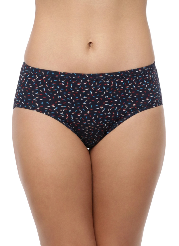 High rise Plus Size Cotton Hipster Panties– Pack of 3