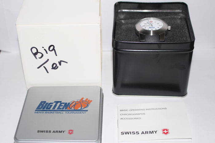 Indiana University Basketball Big Ten Swiss Army Watch