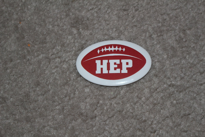 Indiana University "Hep" Pinback Button - Vintage Indy Sports