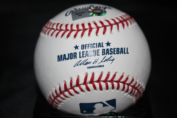 JIm Thome Autographed OML Baseball, MLB & Mounted Memories - Vintage Indy Sports