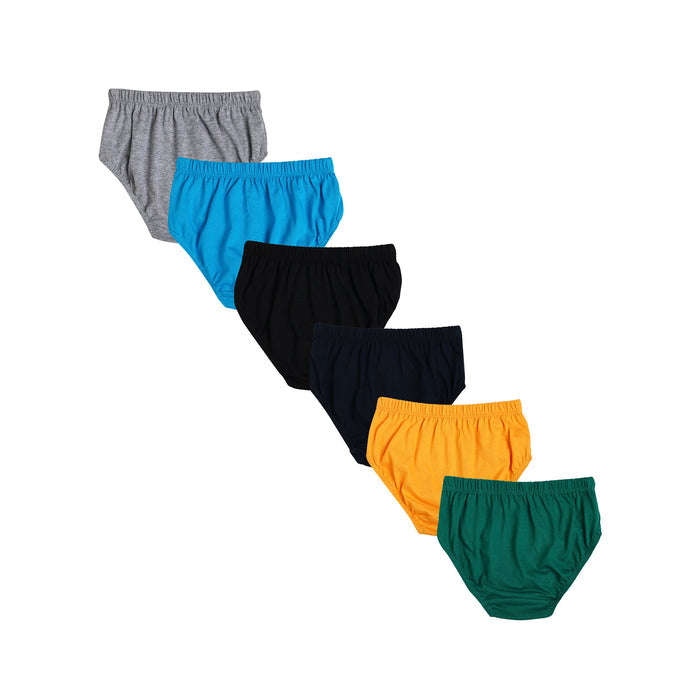 JR-604 | Boys’ Spiderman Briefs – 6-Pack 100% Cotton Underwear