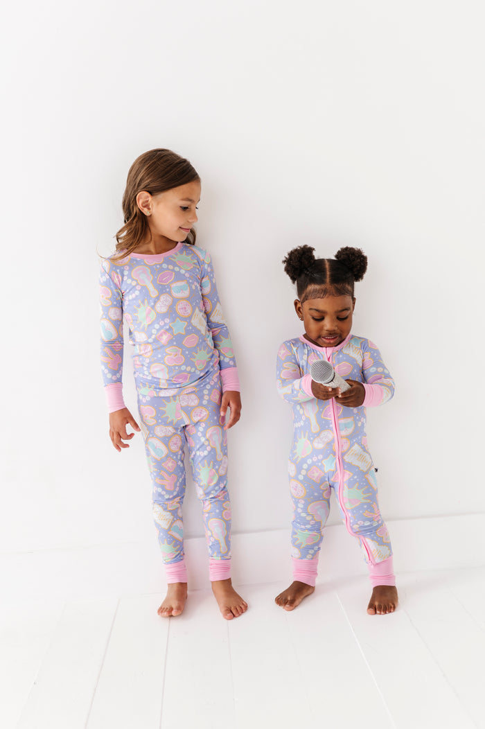 Lavender Haze (Kiki+Lulu's Version) Kids Pajamas