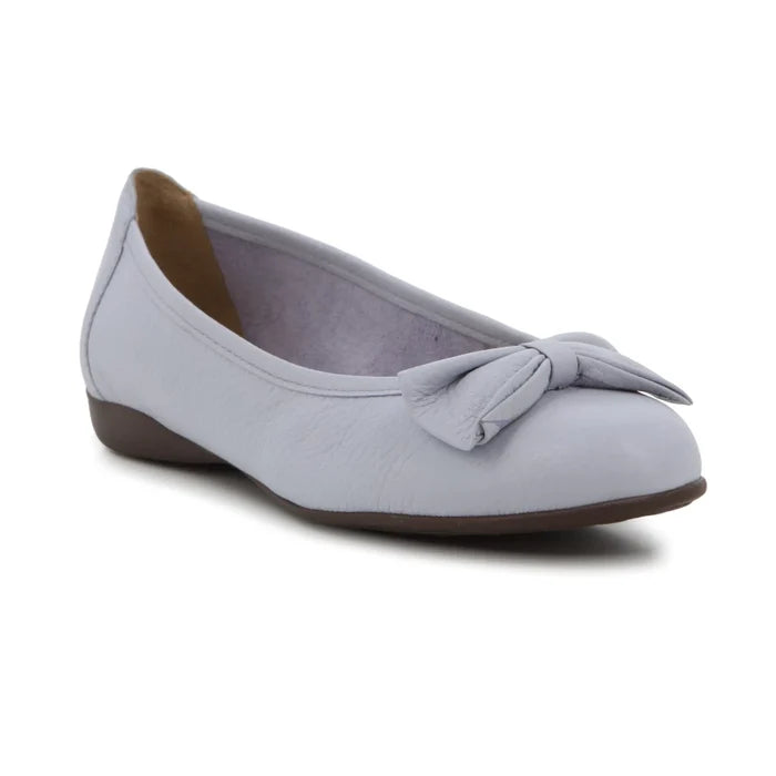 Nadalia Flats Blue Nature Leather