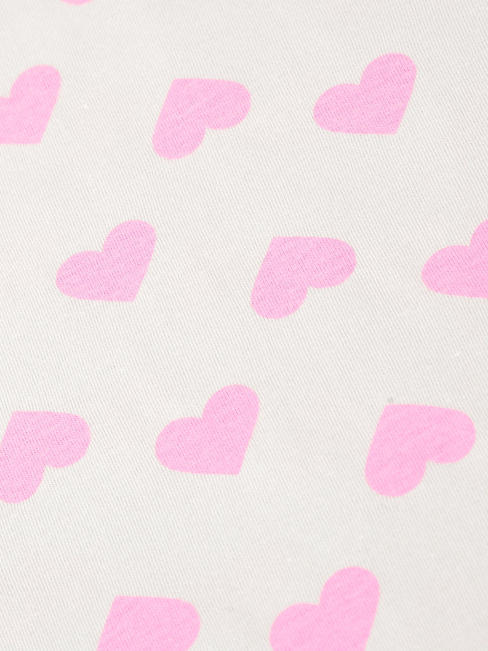 Neon Hearts PJ Set