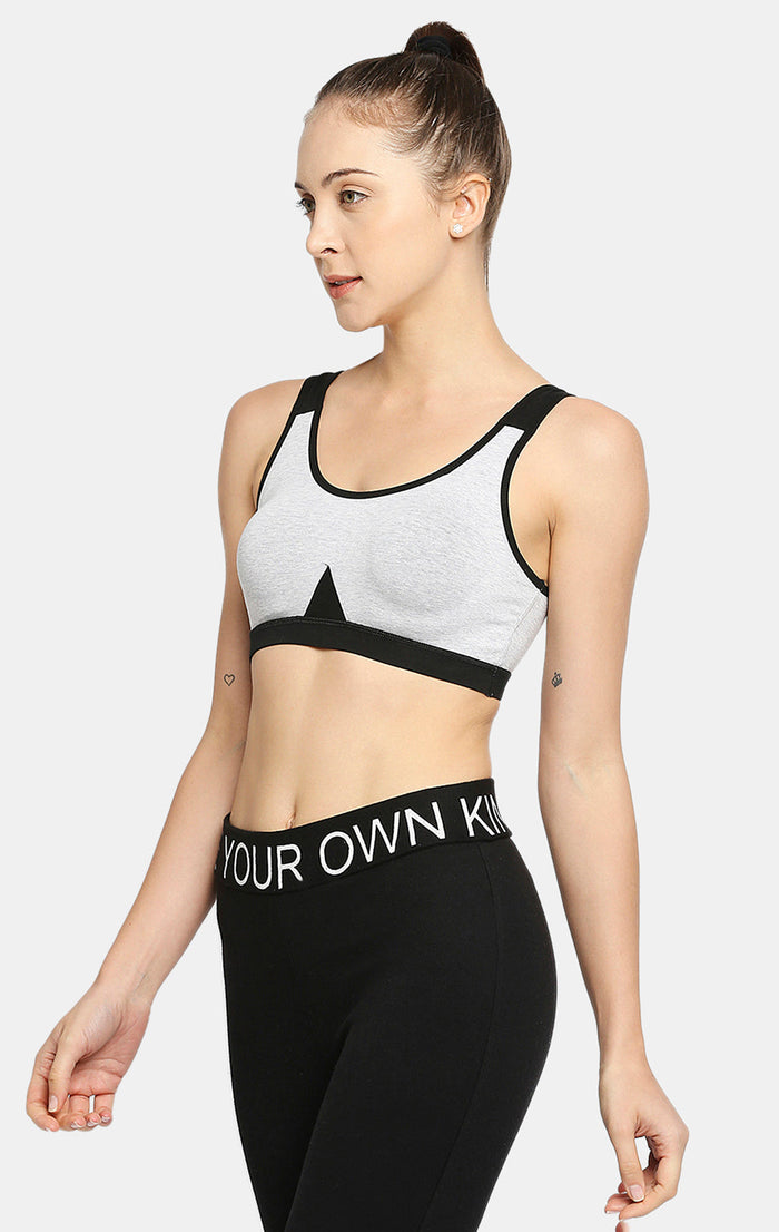 Racer Back Medium Impact Sports Bra