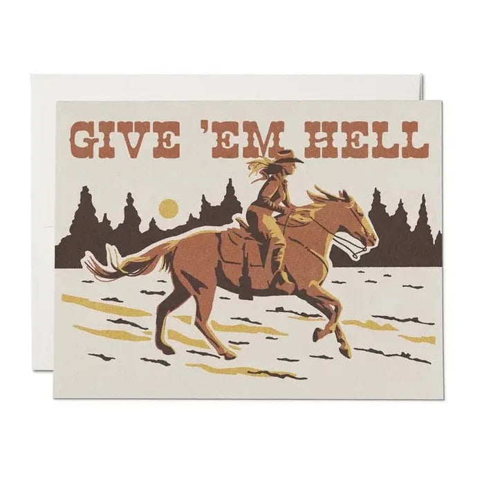 Red Cap Cards - Give 'Em Hell