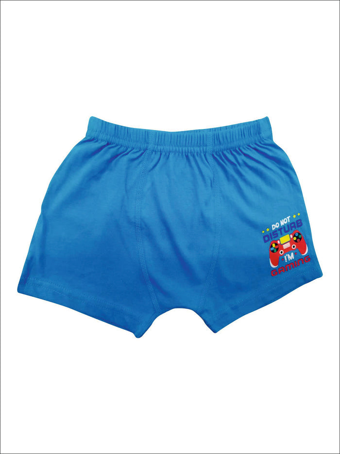 RedRose Boys Cotton Boxer Shorts – Fun Printed & Solid Innerwear (Pack of 6) | JR-504