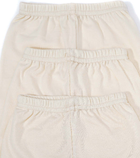 Redrose Girls' Plain Skin Color Bloomers – Pack of 3 | PC Interlock Fabric | BLM-220SK