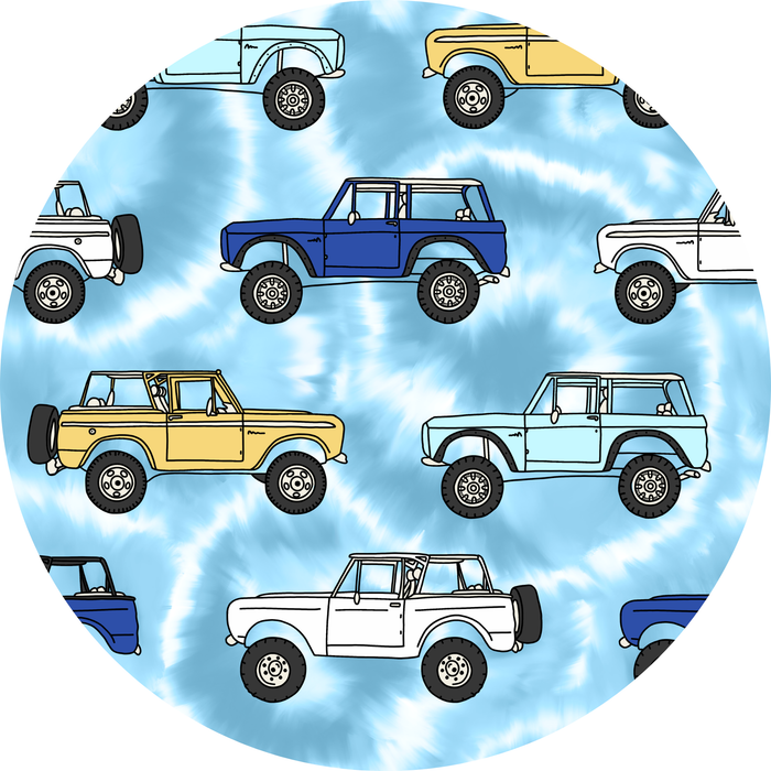 Trucks Tie-Dye For Convertible Footies