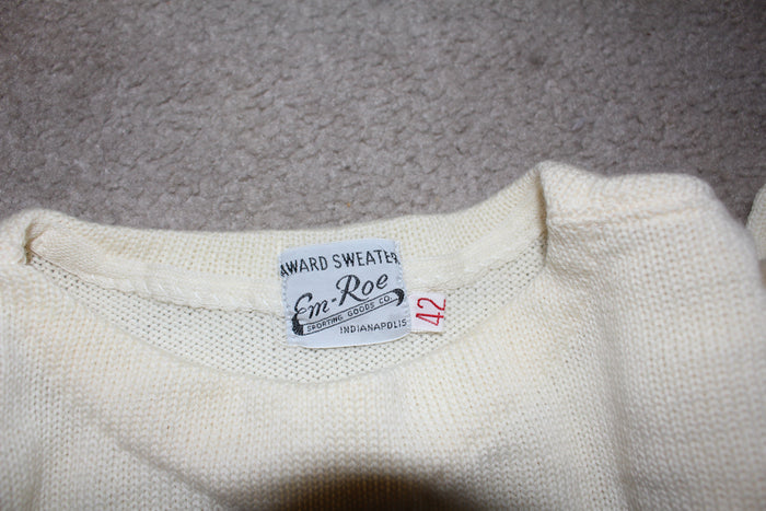 Vintage Lawrence Central High School Varsity Letter Sweater