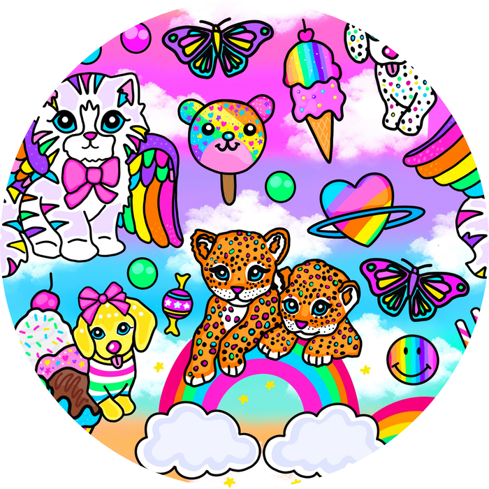 Wild Child Button-Down Short Set Pajamas