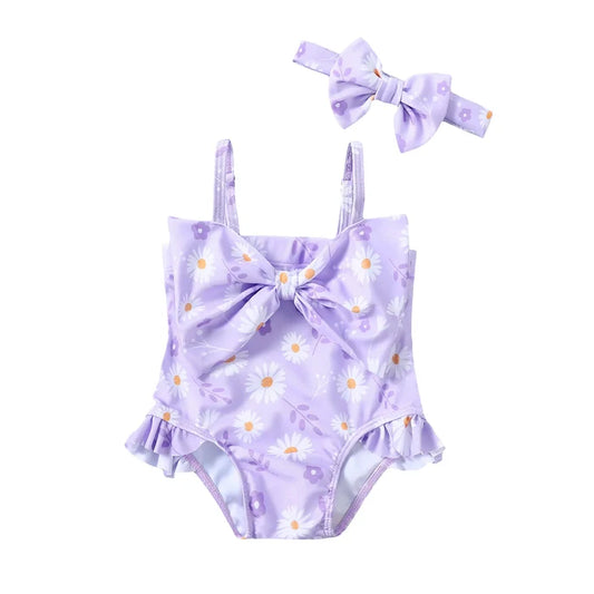 0-14Y Custom Baby Swimsuit Summer Baby Girl One Piece Swimsuit Bikini Set Wholesale baby swimsuit Catpapa