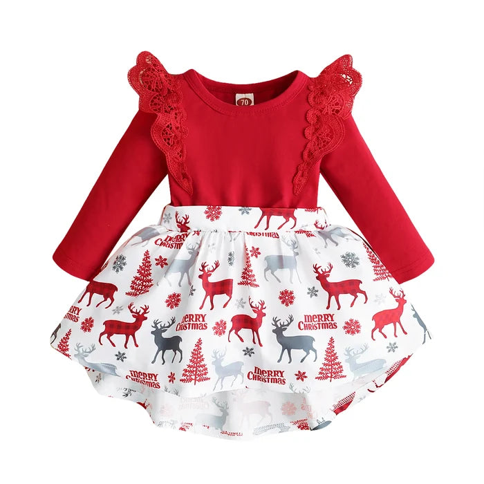 0-18M Custom baby girl clothes fall baby girl long sleeve romper dress wholesale baby clothing Catpapa YMX2008195