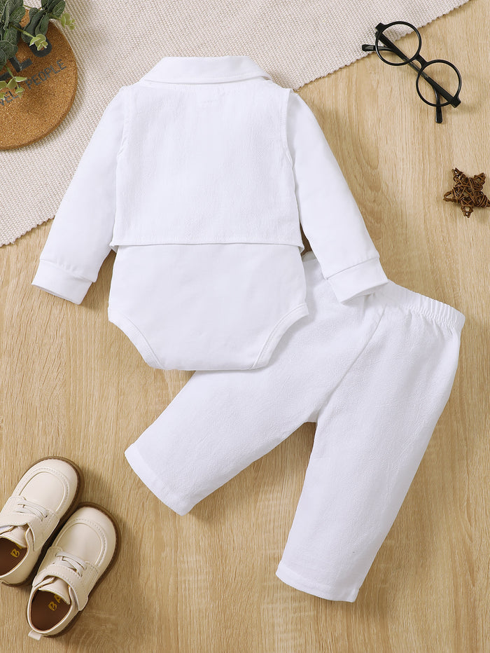1-18M Wholesale Newborn Baby Clothes Bulk Baby Winter Clothes Christian Baptismal outfit Catpapa Kidswear Wholesalers