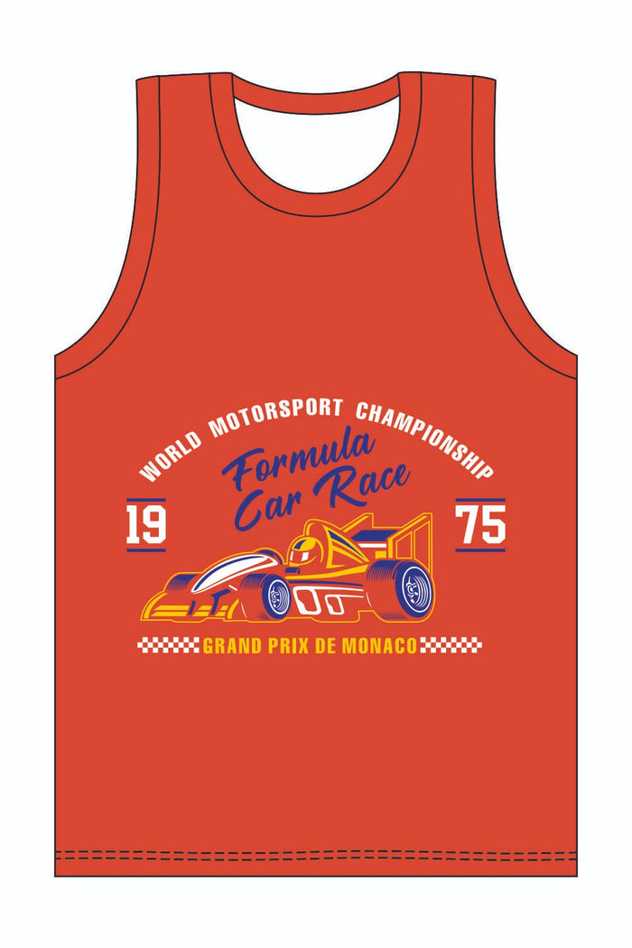 1010 [Boys’ Vests – Pack of 6 100% Cotton