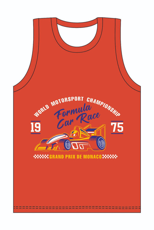 1010 [Boys’ Vests – Pack of 6 100% Cotton