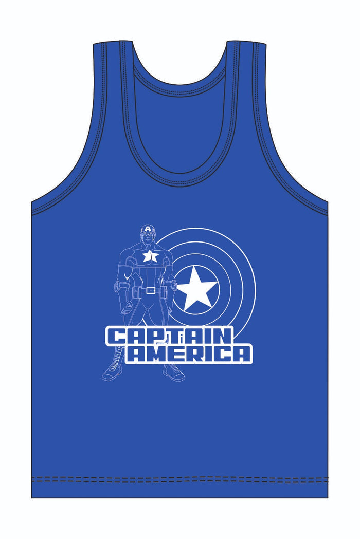 1011 [Boys’ Vests – Pack of 6 100% Cotton