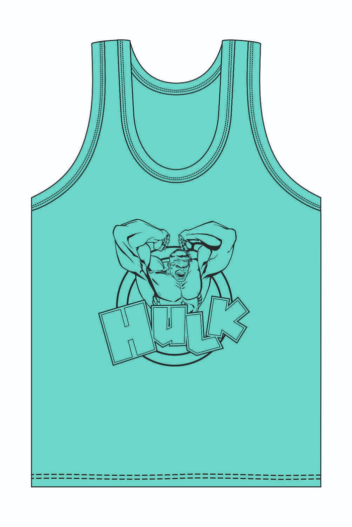 1011 [Boys’ Vests – Pack of 6 100% Cotton