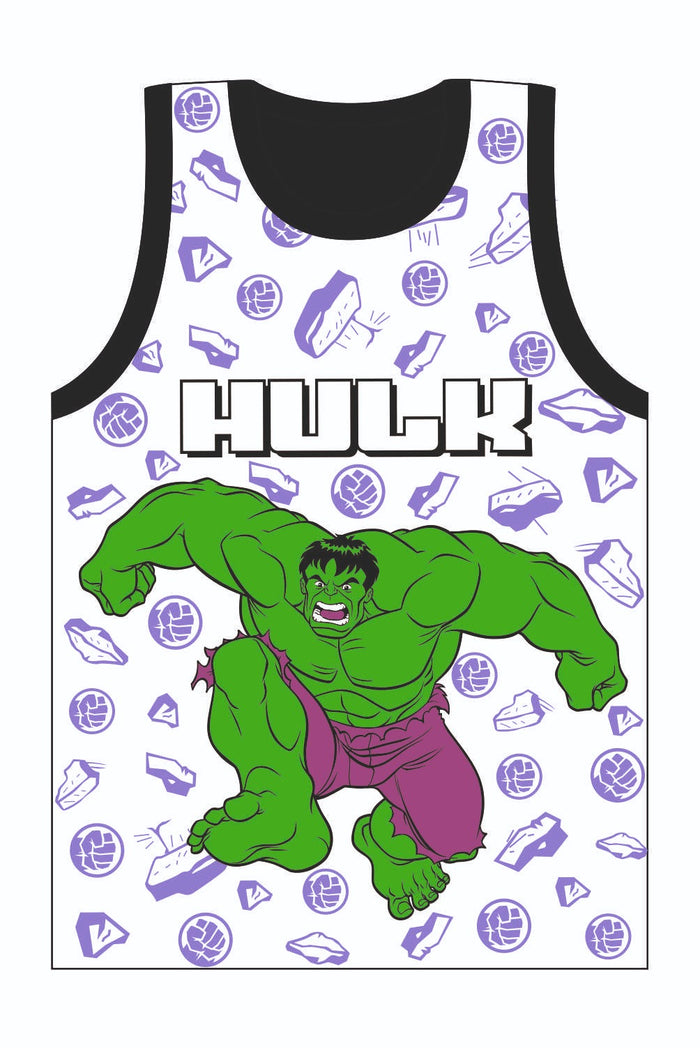 1012 [Boys’ Vests – Pack of-6 100% Cotton