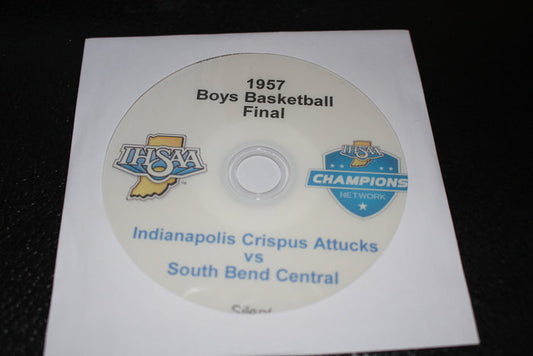 1957 Indiana High School Basketball Final DVD - Vintage Indy Sports