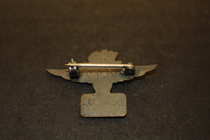 1957 Indianapolis 500 Bronze Pit Badge #5876 - Vintage Indy Sports