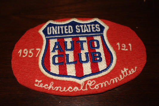 1957 Indianapolis 500 Technical Committee Arm Band - Vintage Indy Sports