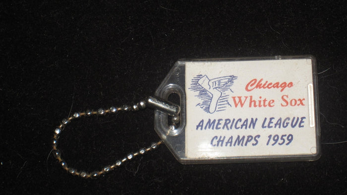 1959 Chicago White Sox American League Champions Key Chain - Vintage Indy Sports