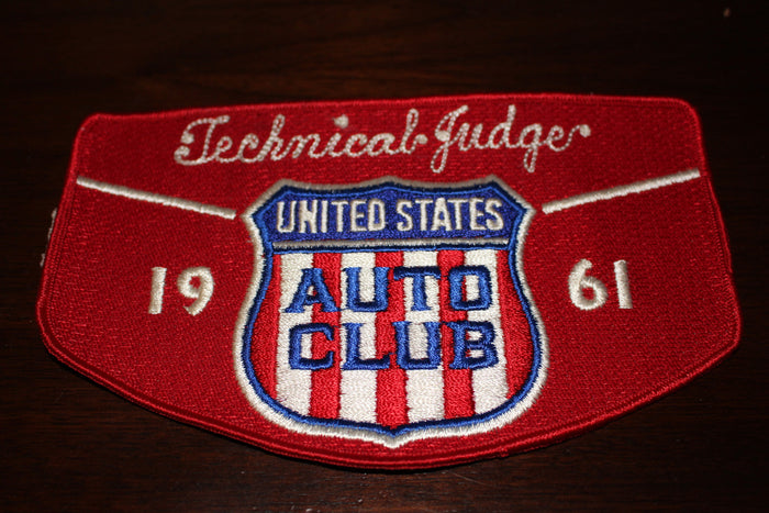 1961 Indianapolis 500 Technical Judge Arm Band - Vintage Indy Sports