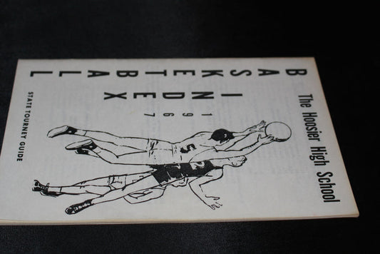 1967 Hoosier High School Basketball Index State Tourney Guide - Vintage Indy Sports