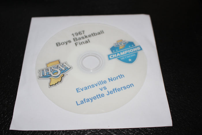 1967 Indiana High School Basketball State Final DVD - Vintage Indy Sports