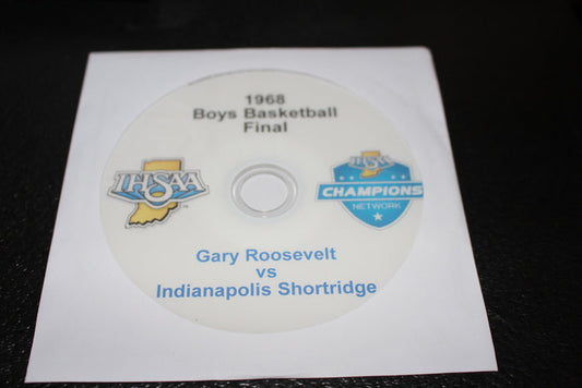 1968 Indiana High School Basketball State Final DVD - Vintage Indy Sports