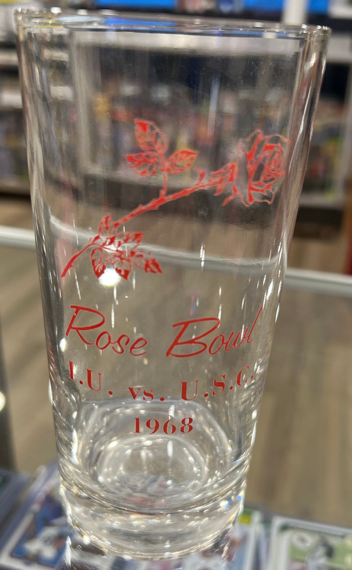 1968 Rose Bowl Glass IU vs USC