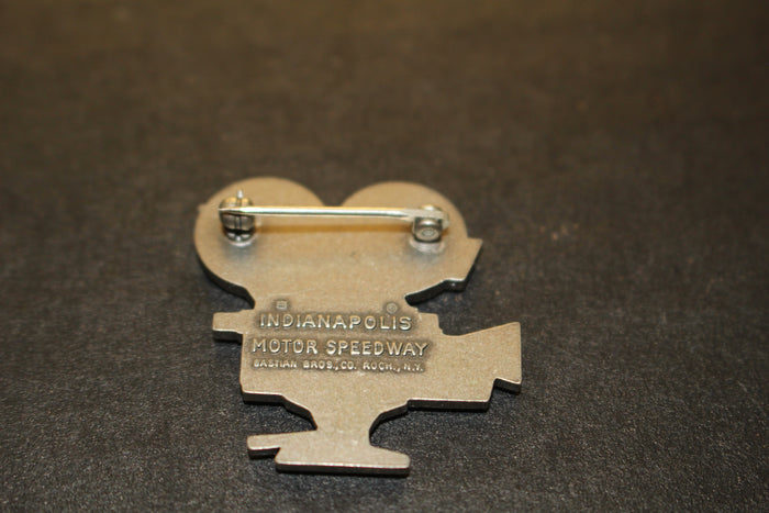 1969 Indy 500 Silver Pit Badge #53 - Vintage Indy Sports